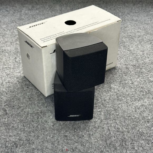 Bose Dual Acoustimass Cube Speaker (Single) NEW! NIB! Rare! (2014) Computer Vtg. - Picture 1 of 8